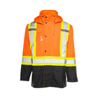 Hi-Vis Rain Jacket - Orange - Wasip
