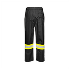 Hi-Vis Rain Pants - Black - Wasip