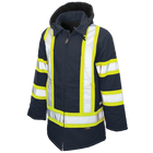S15711 - Duck Safety Parka - Navy Blue - product image