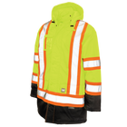 S17601 - Lined Safety Parka - Green - product image