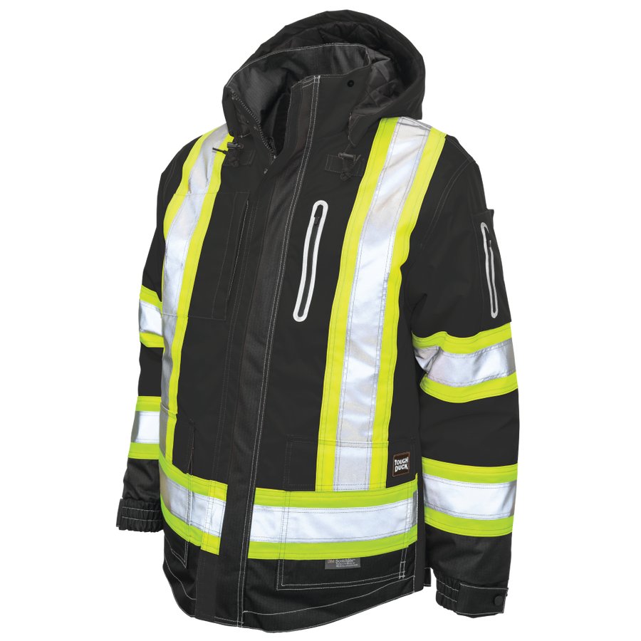S18711 - 4-In-1 Safety Jacket - Black - product image