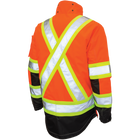 S18711 - 4-In-1 Safety Jacket - Orange - gallery image