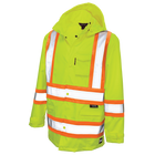 S37211 - Safety Rain Jacket - Green - product image