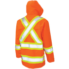 S37211 - Safety Rain Jacket - Orange - gallery image