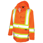 S37211 - Safety Rain Jacket - Orange - product image