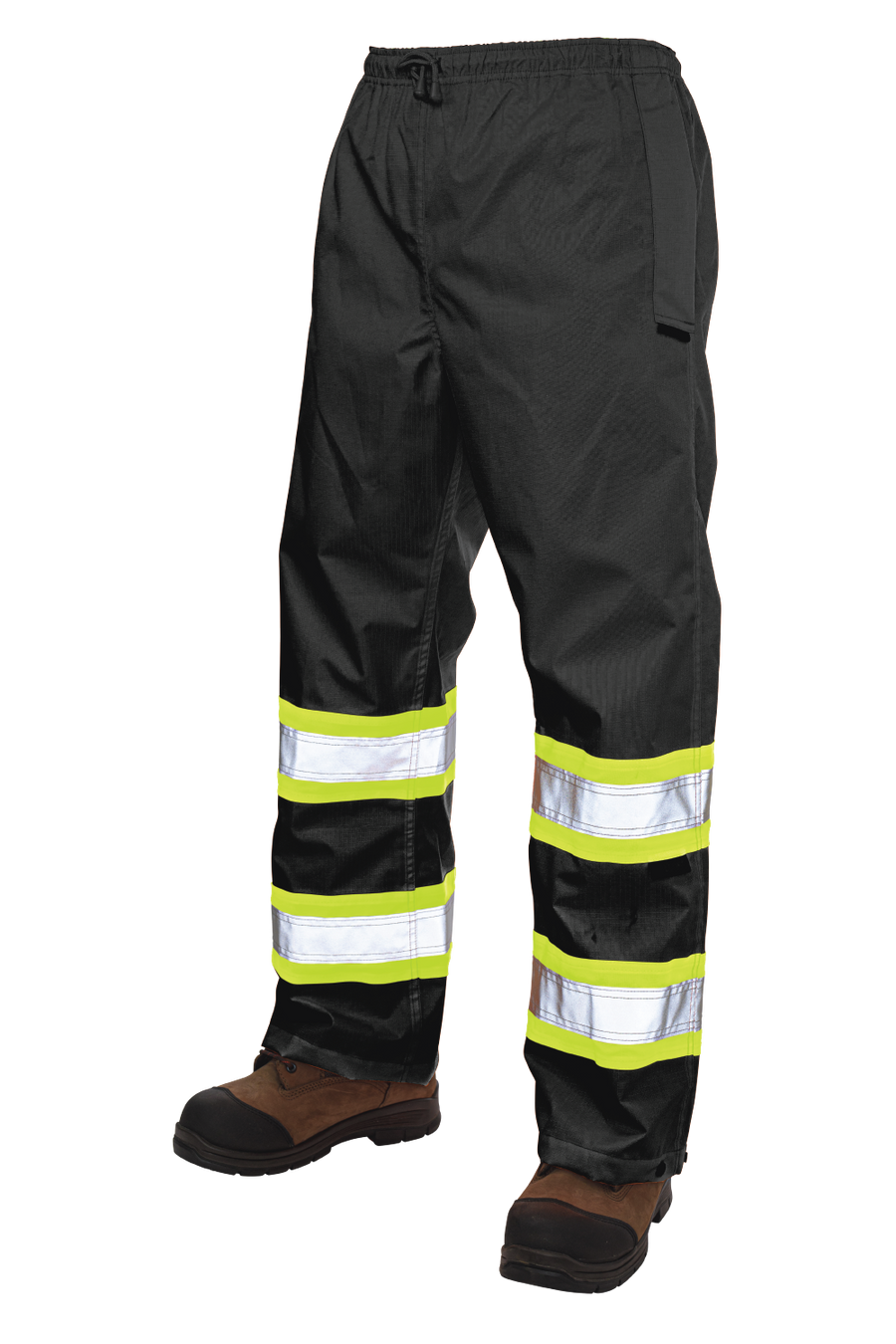 S37411 - Ripstop Safety Rain Pant - Black - product image