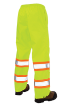 S37411 - Ripstop Safety Rain Pant - Green - gallery image
