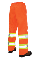 S37411 - Ripstop Safety Rain Pant - Orange - gallery image