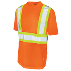 S39211 - Micro Mesh S/S Safety T-Shirt W/Pocket - Orange - product image