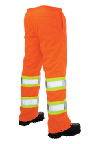 S60311 - Tricot Safety Pull-on Pant - Orange - gallery image