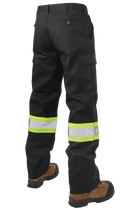 S60701 - Safety Cargo Utility Pant - Black - gallery image