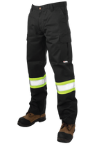 S60701 - Safety Cargo Utility Pant - Black - product image