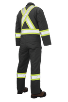 S78711 - Insulated Safety Coverall - Black - gallery image