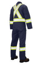 S78711 - Insulated Safety Coverall - Navy Blue - gallery image