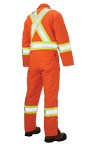 S78711 - Insulated Safety Coverall - Orange - gallery image