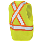 S9I011 - 5-Point Tearaway Safety Vest - Black - gallery image