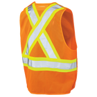 S9I011 - 5-Point Tearaway Safety Vest - Black - gallery image