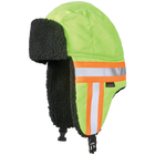 SA13 - HI-VIS Aviator Hat Contrast Tape - Green - product image