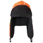 SA13 - HI-VIS Aviator Hat Contrast Tape - Black - gallery image