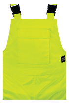 SB041 - Safety Rain Bib Overall - Green - gallery image