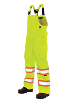 SB041 - Safety Rain Bib Overall - Green - product image