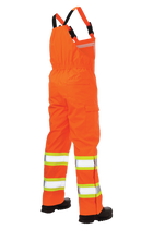 SB041 - Safety Rain Bib Overall - Orange - gallery image