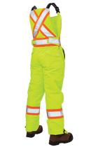 SB071 - Insulated Flex Safety Bib - Green - gallery image