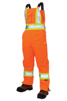 SB071 - Insulated Flex Safety Bib - Orange - gallery image