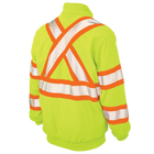 SJ191 - 1/4 Zip Safety Pullover - Green - gallery image