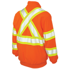 SJ191 - 1/4 Zip Safety Pullover - Orange - gallery image