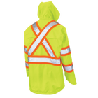 SJ351 - Safety Rain Jacket - Green - gallery image