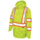 SJ352 - Safety Rain Jacket - Green - product image