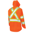 SJ351 - Safety Rain Jacket - Orange - gallery image