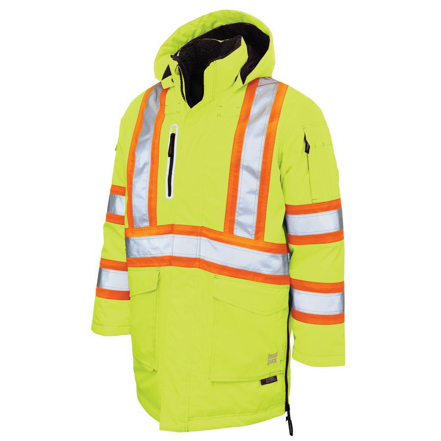 SJ391 - Safety Down Filled Parka - Green - product image