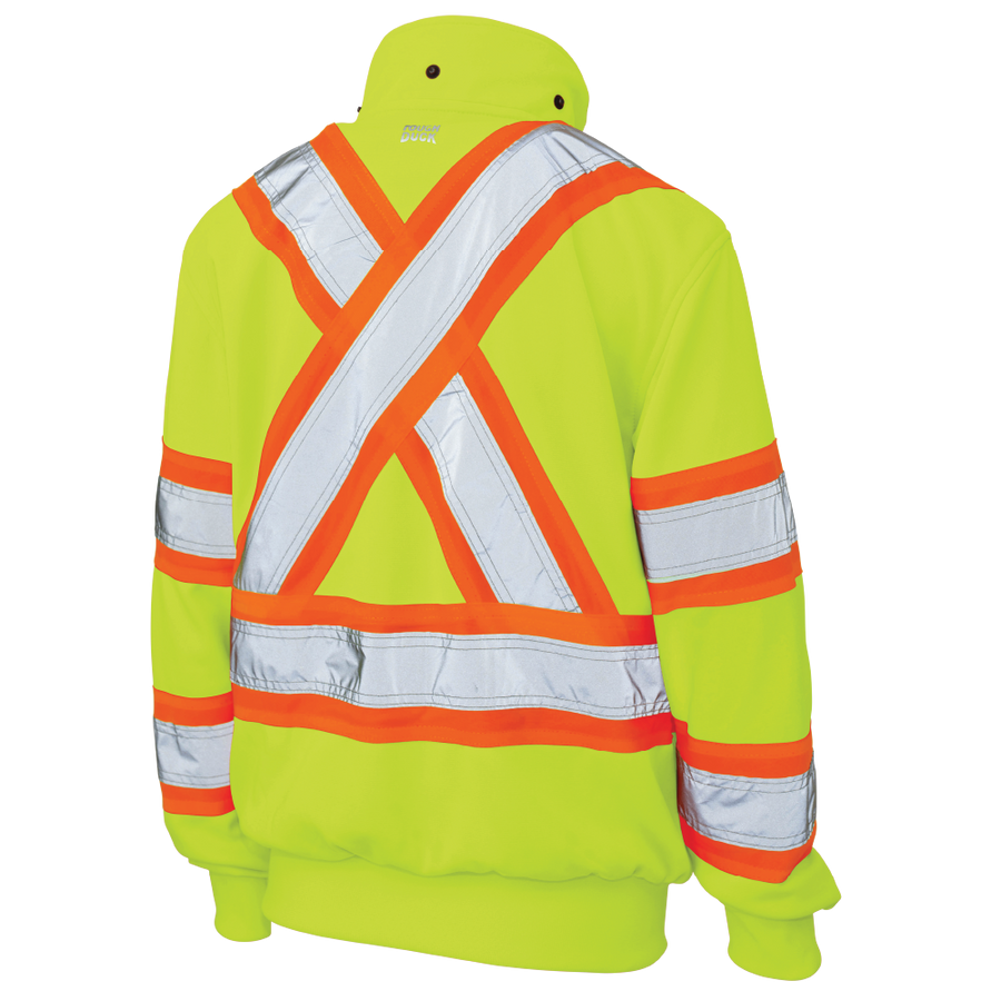 SJ421 - Safety Hoodie - Green - gallery image