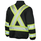 SJ49 - Fleece Safety Jacket - Black - gallery image