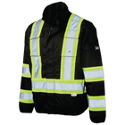 SJ50 - Mesh Lined Safety Jacket - Black - gallery image