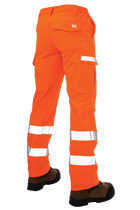 SP062 - 4-Way Stretch Cargo Pant - Orange - gallery image
