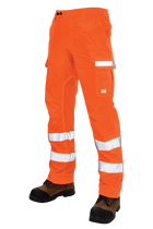 SP061 - 4-Way Stretch Cargo Pant - Orange - gallery image