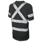ST071 - Micro Mesh S/S Safety T-Shirt - Black - gallery image