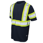 ST091 - Micro Mesh S/S Safety T-Shirt W/ Armband - Black - product image