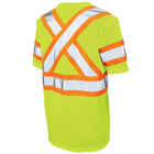 ST091 - Micro Mesh S/S Safety T-Shirt W/ Armband - Green - gallery image