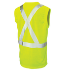 ST151 - Polyester Sleeveless Safety T-Shirt - Black - gallery image