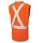 ST152 - Polyester Sleeveless Safety T-Shirt - Black - gallery image