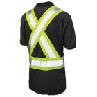 ST171 - S/S Safety Polo Shirt - Black - gallery image