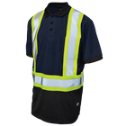 ST171 - S/S Safety Polo Shirt - Navy Blue - product image
