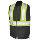 SV051 - Quilted Safety Vest - Black - product image