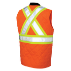 SV051 - Quilted Safety Vest - Orange - gallery image
