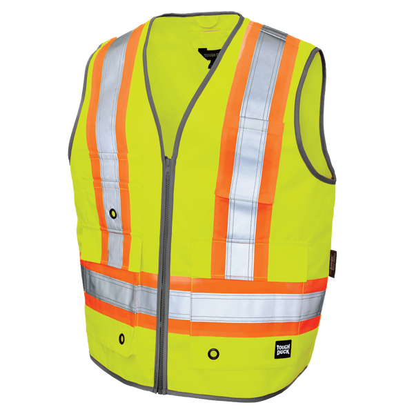 Tough Duck SV12 - Poly Twill Deluxe Safety Vest