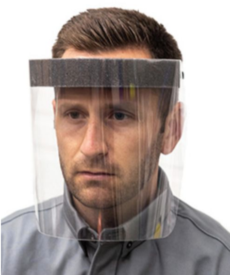 Mylar Clear Disposable Face Shield -100/CS